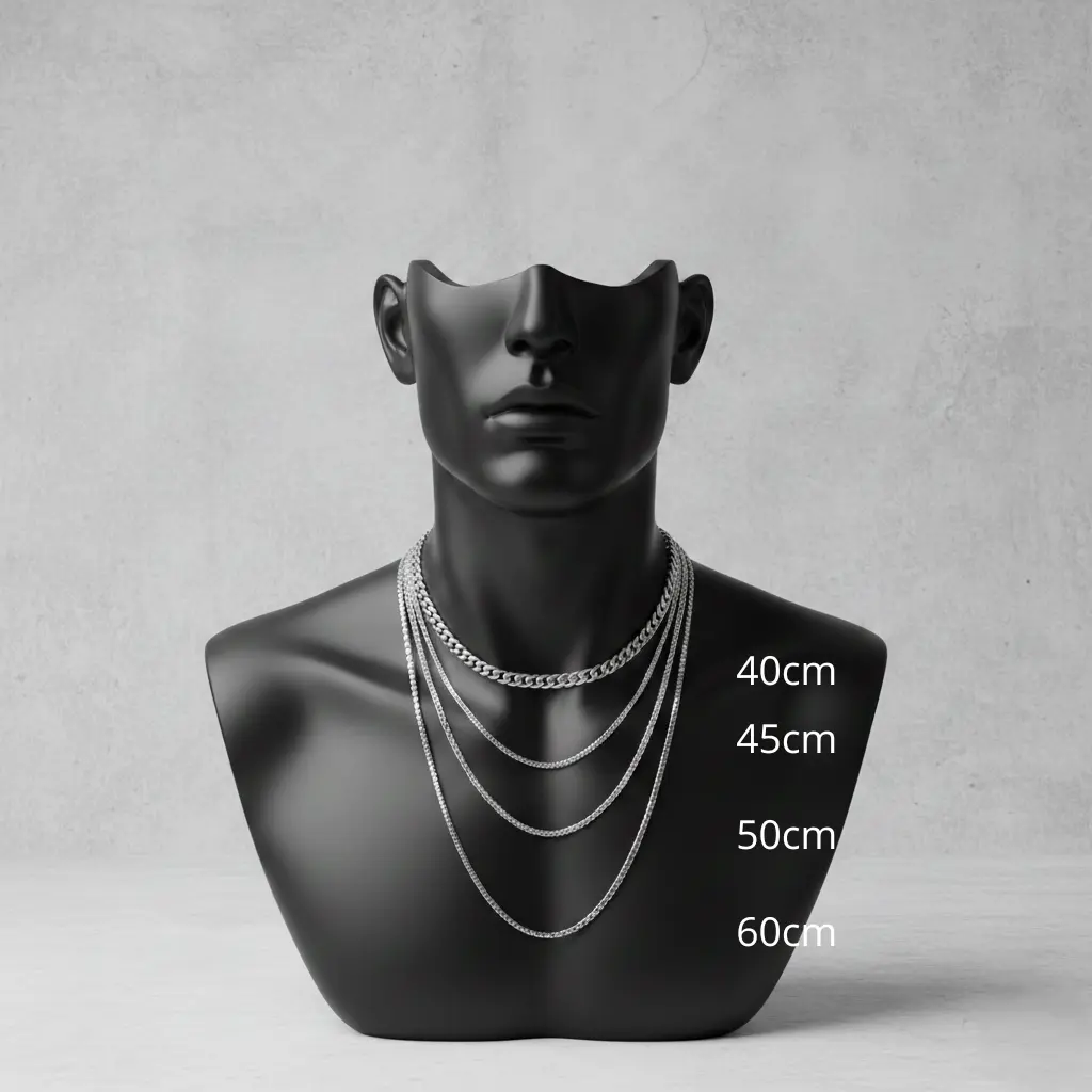 Necklaces guide men